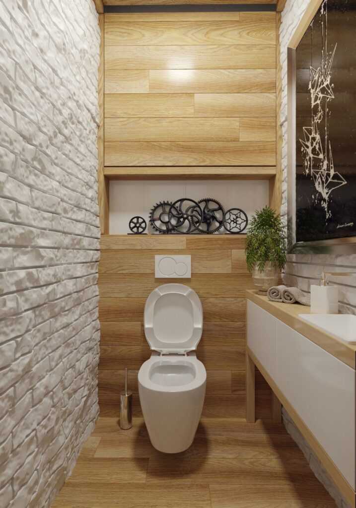 Какой дизайн подходит для туалета с раковиной Подробные рекомендации по выбору стиля интерьера, доминирующего цвета, обустройства освещения и декору с фотопримерами