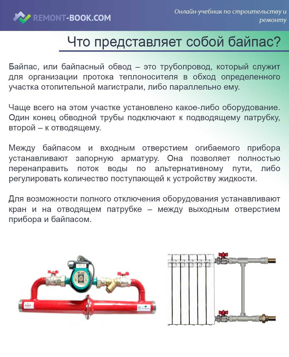 Что такое байпас в системе водоснабжения, для чего нужен | гидро гуру
    adblockrecovery.ru