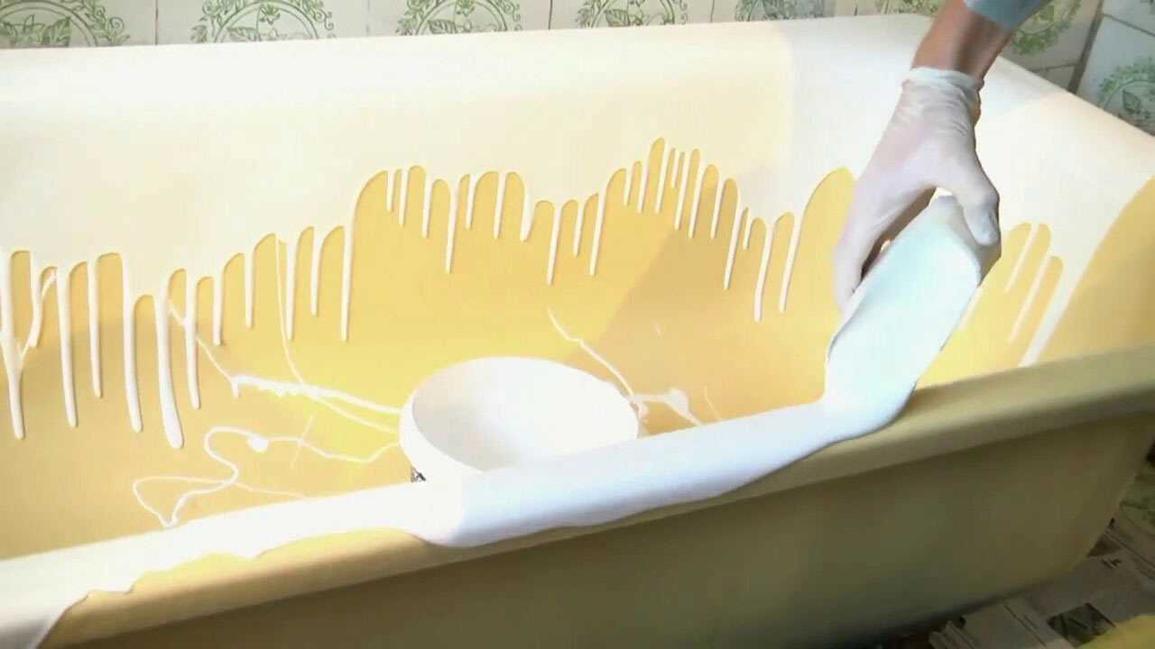 Реставрация ванн акрилом своими руками в домашних условиях + фото и видео
