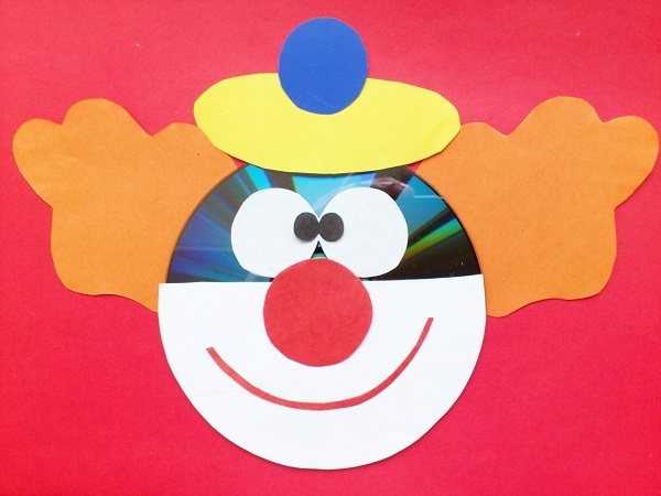 Клоун из бумаги своими руками. мастер-класс аппликаций на тему: “веселый клоун” как сделать клоуна из бумаги руками