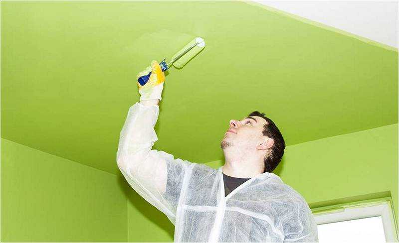 Как подготовить потолок под покраску – что и как нужно сделать