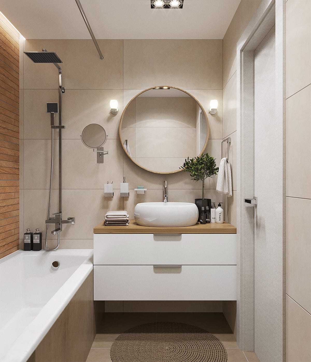 Дизайн ванной 2021 | модные тренды интерьера (+55 фото)