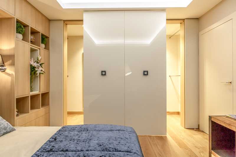 Гардеробная в спальне: практичные решения и готовые идеи (50 фото) | дизайн и интерьер