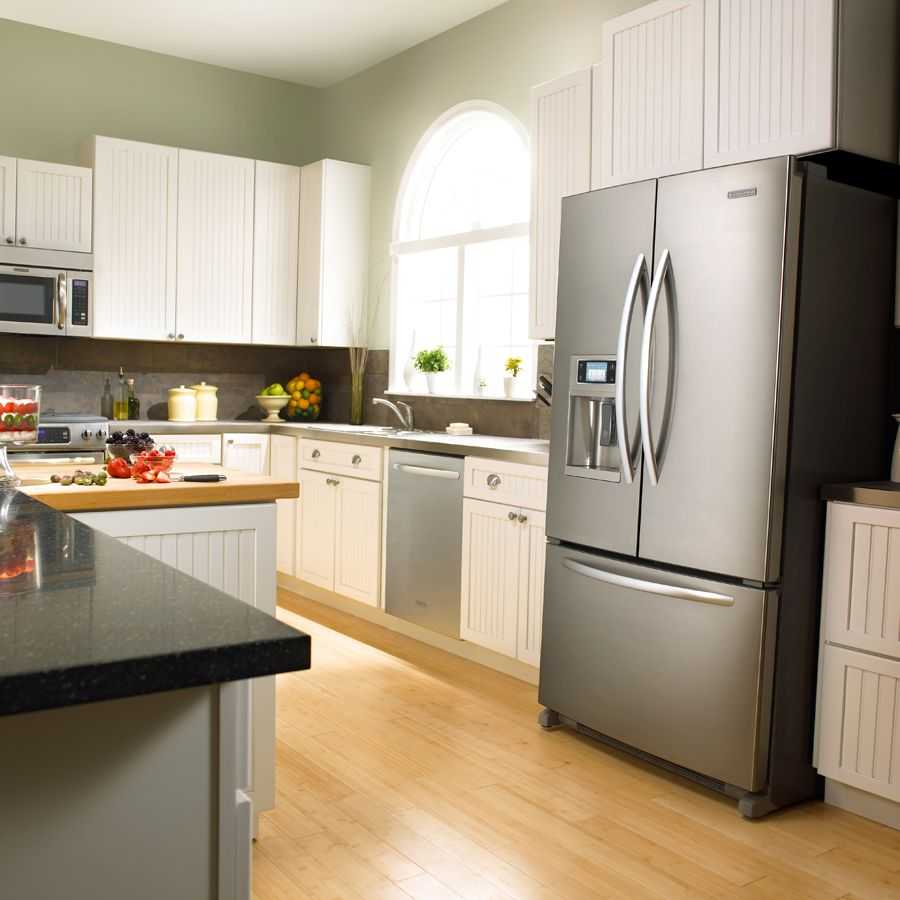 Холодильник на кухне: куда поставить, расположение и дизайн ниши в интерьере | дизайн и фото