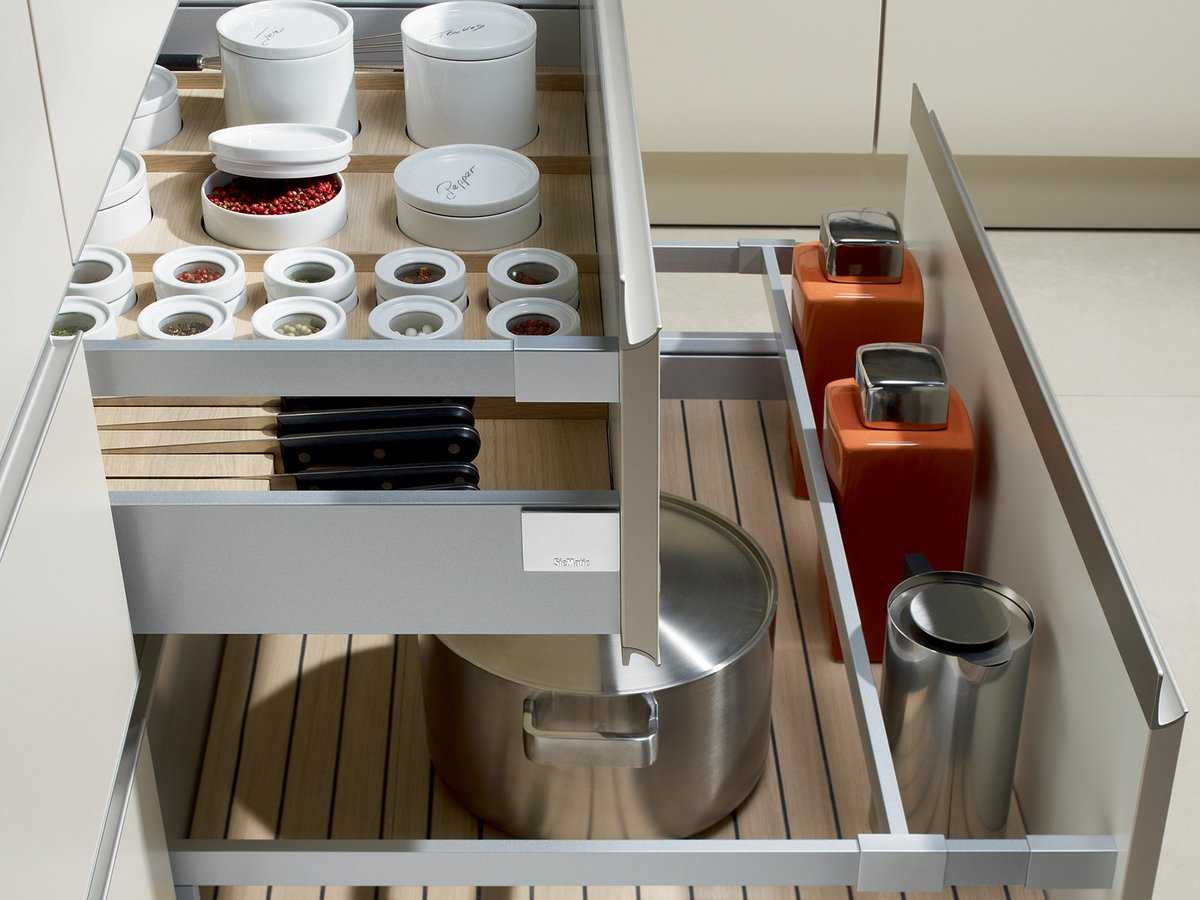 Какие бывают узкие ящики на кухне – предназначение, функционал и перечень преимуществ (100+ фото)