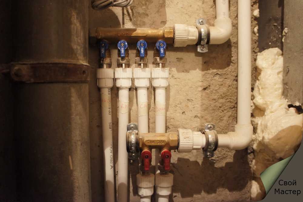 Гребенки для водоснабжения: функции, преимущества перед тройниковой разводкой, вспомогательное оборудование