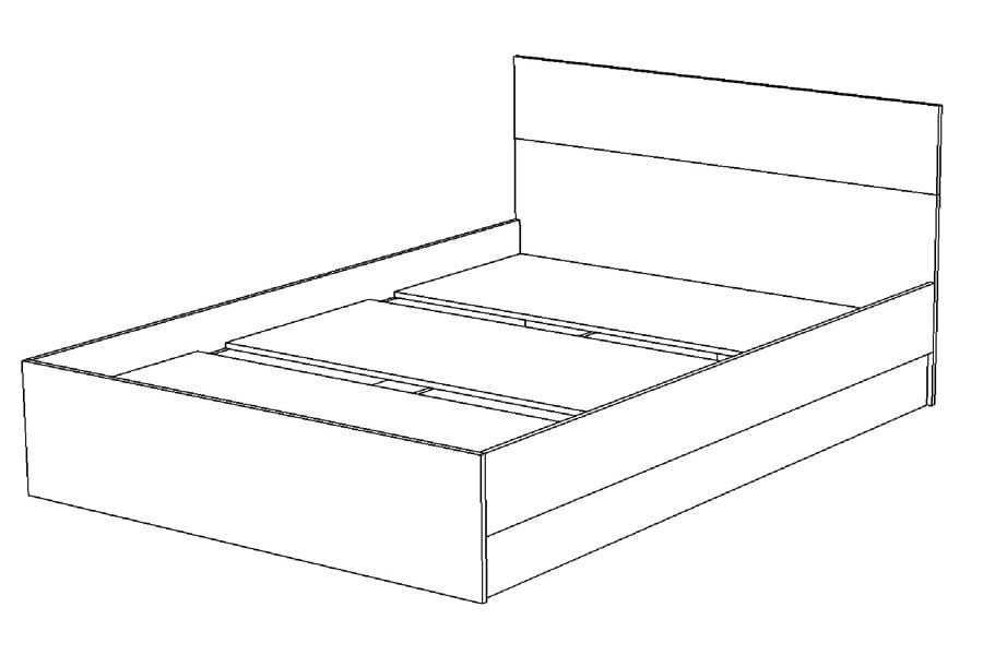 Кровать двуспальная своими руками из дерева чертежи