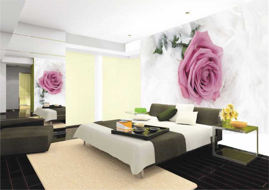 Розовые обои для стен: 90 фото для гостиной, кухни, спальни, детской и прихожей