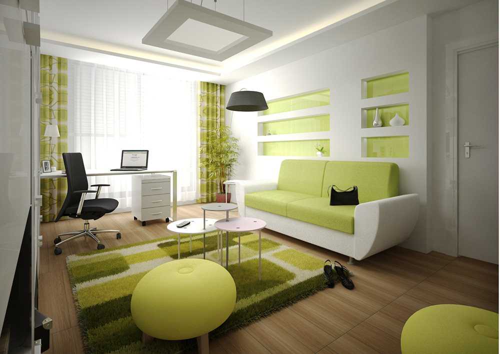 Зеленая гостиная: лучшие идеи дизайна и интерьера в 2021-2022 году | дизайн и интерьер