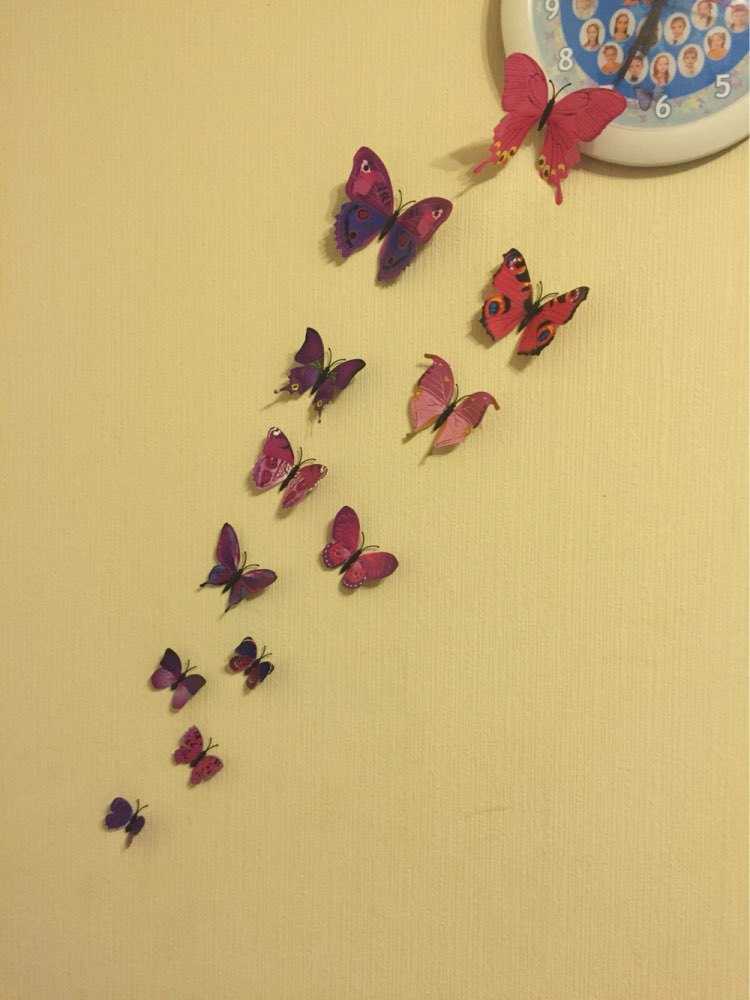 Бабочки на стену своими руками - фото видео мастер-класс по декору