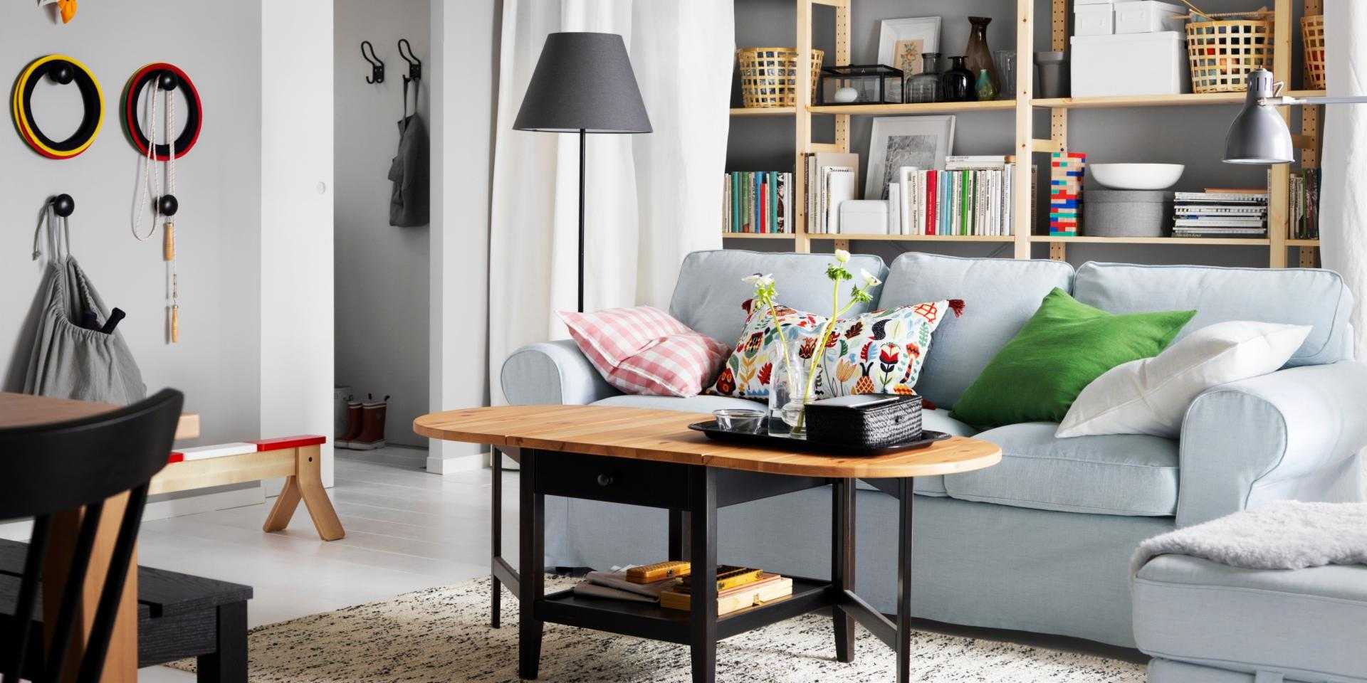 Мебель икеа для гостиной: фото лучших вариантов и комбинаций мебели в дизайне гостиной