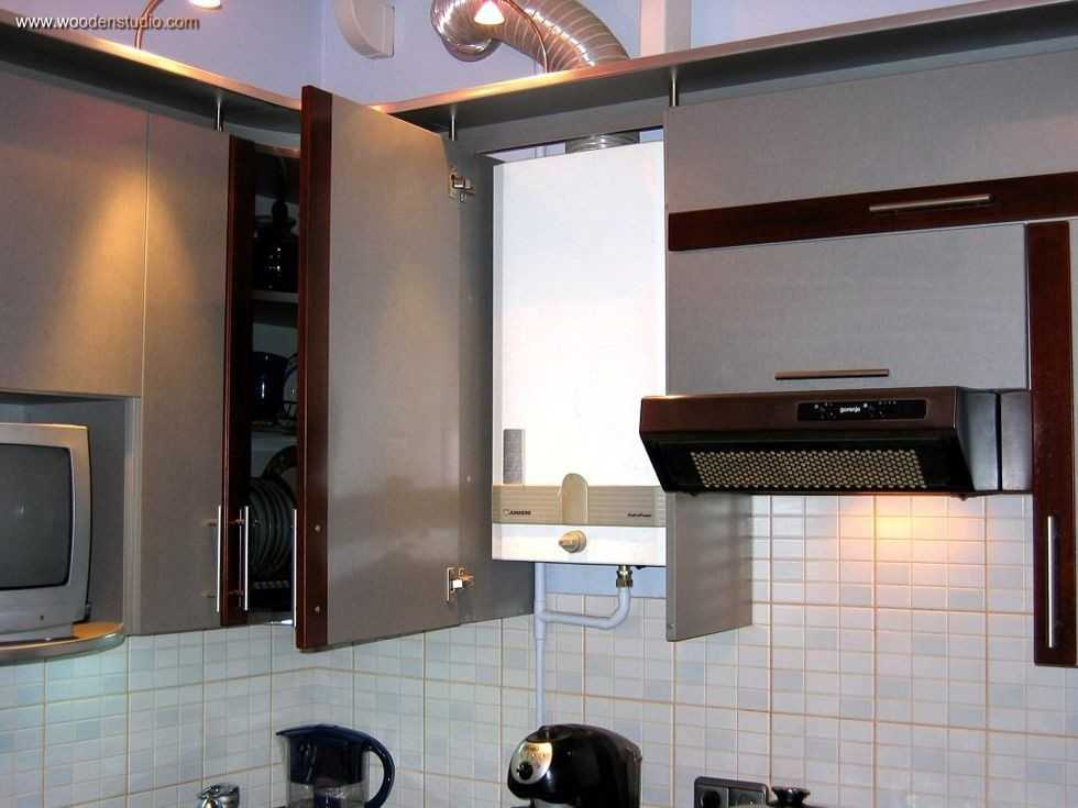 Котел на кухне — топ-150 фото современных идей оформления. инструкции как установить и спрятать котел своими руками