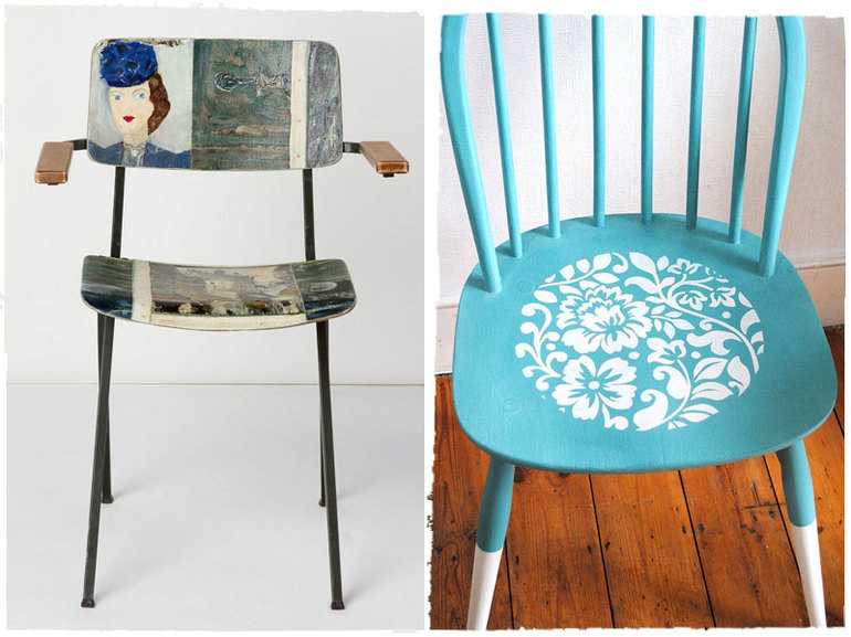 Как покрасить деревянный стул своими руками и придать обновленный вид