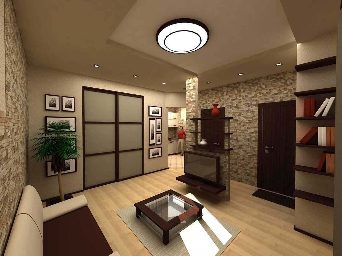 Дизайн интерьера гостиной комнаты