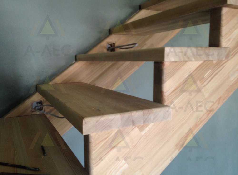 Как закрепить ступени на деревянной лестнице - всё о лестницах