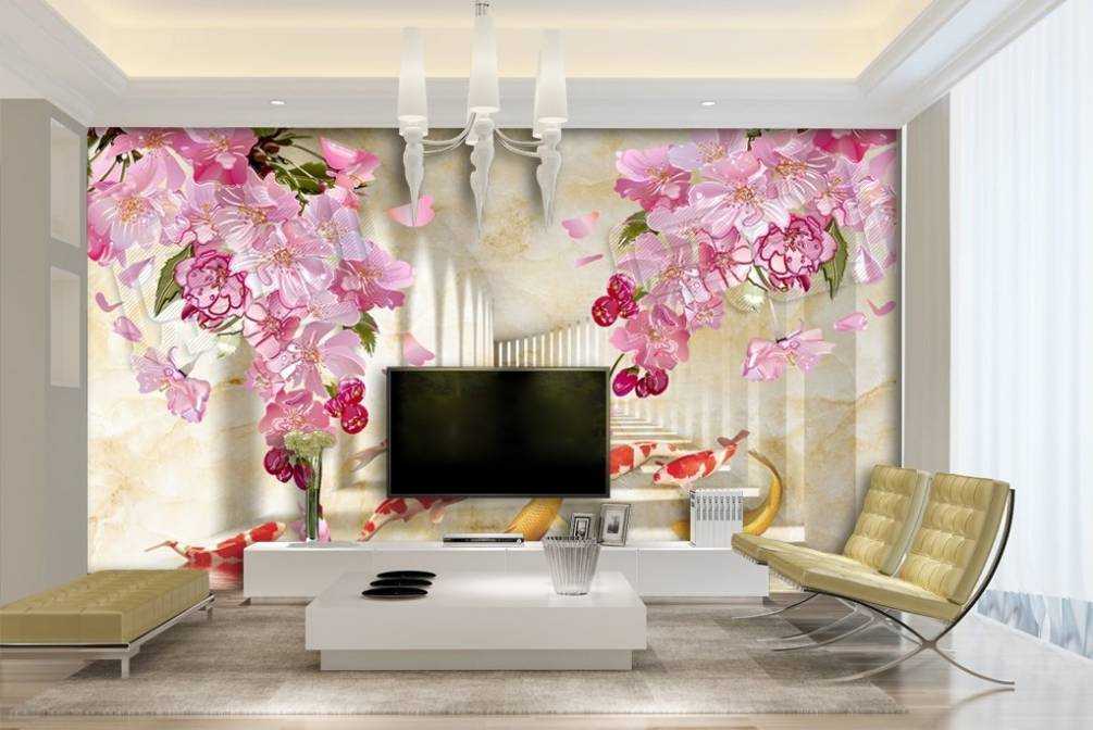 Наполнить дом атмосферой легкости и комфорта помогут качественные обои с розами Подобрать покрытие получится для каждой комнаты в желаемом цвете и с любыми узорами