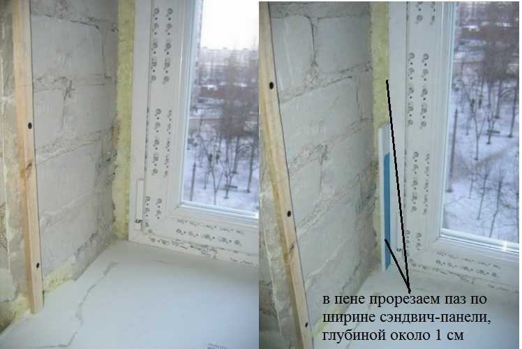 Откосы на окна наружные: пошаговая инструкция по установке