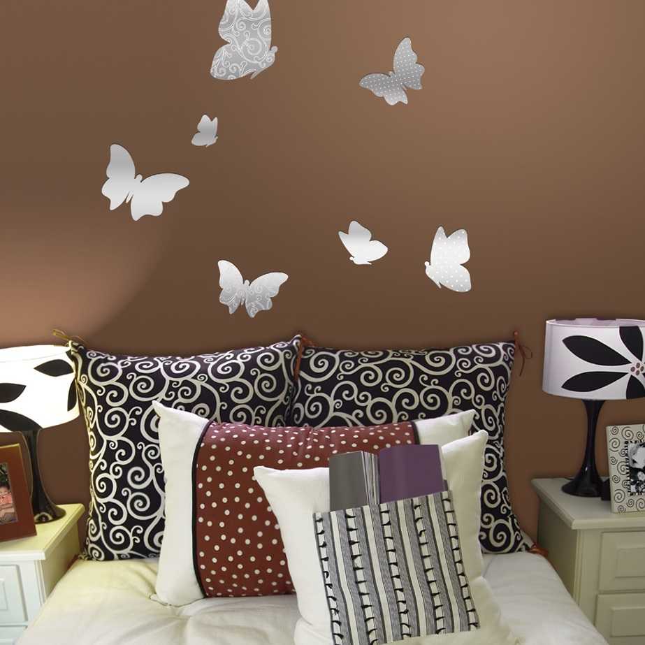Бабочки на стену: необычные идеи и варианты украшения стан бабочками (105 фото + видео)