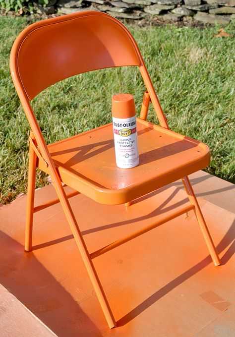 Выбор краски, подготовка и окрашивание стула (табуретки)