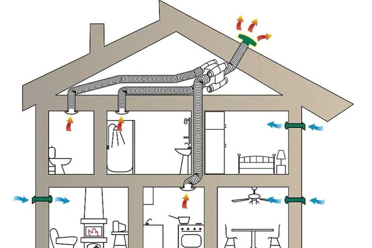 Об устройстве вентиляции пола в доме из дерева, советы по обслуживанию продухов, видео создания эффективной вентсистемы подполья частного деревянного жилища